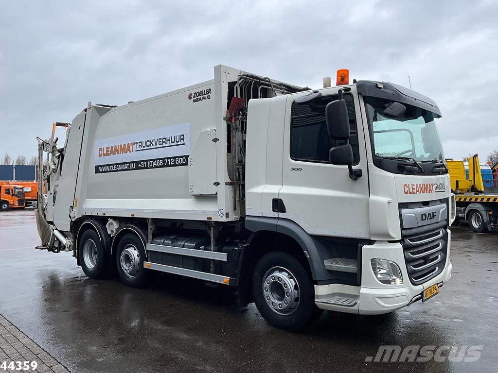 DAF FAG CF 300 Euro 6 Zoeller 22m³ Śmieciarki