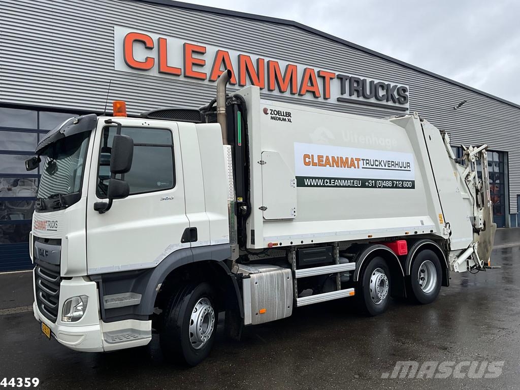 DAF FAG CF 300 Euro 6 Zoeller 22m³ Śmieciarki