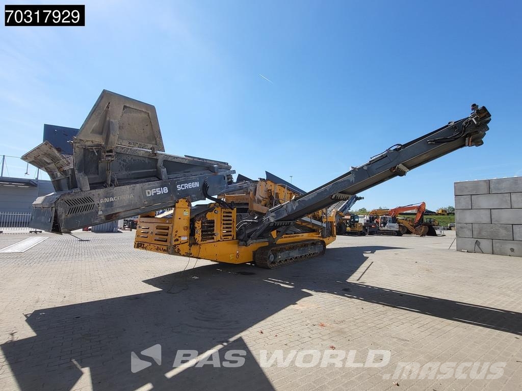 Anaconda DF518 zeefinstallatie DF518-0018 أجهزة فحص متنقلة