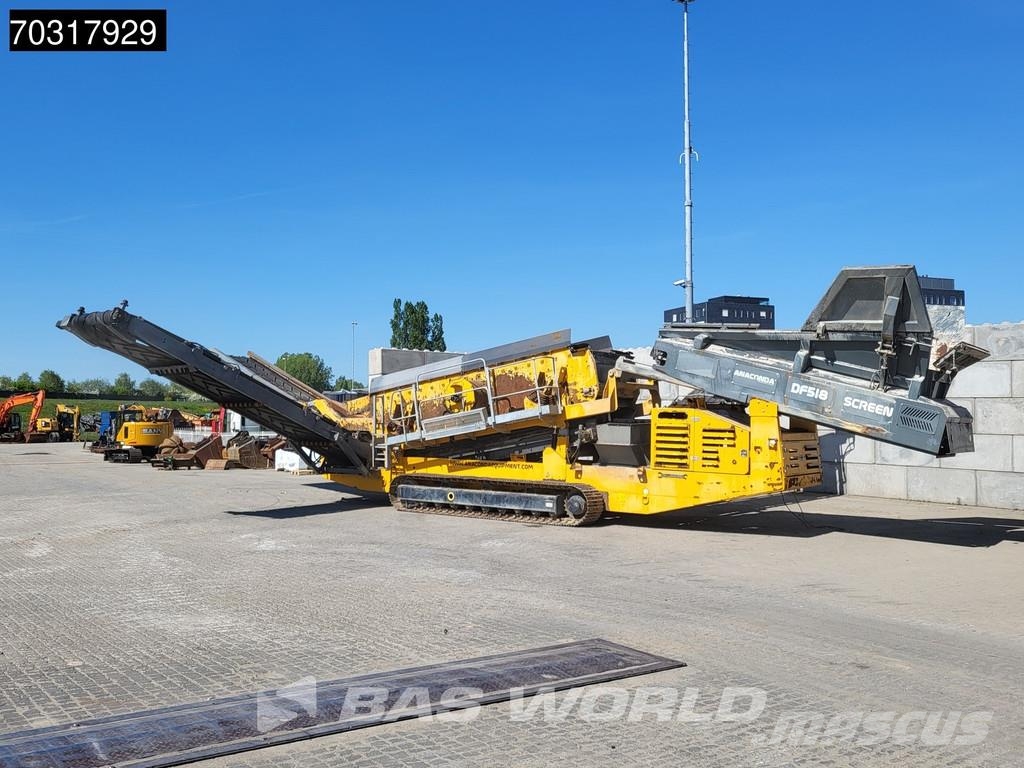 Anaconda DF518 zeefinstallatie DF518-0018 أجهزة فحص متنقلة