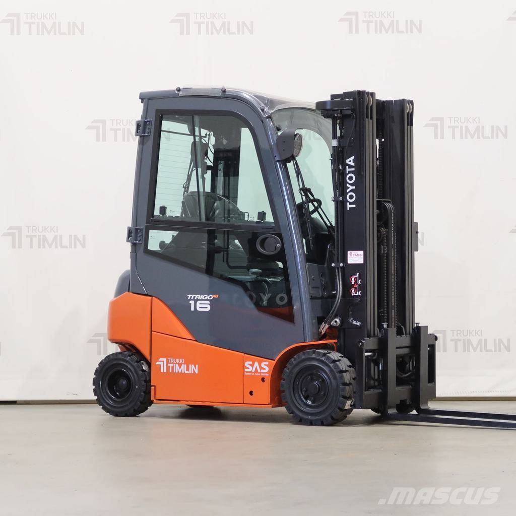 Toyota 8FBMK16T شاحنات ذات رافعات شوكية تعمل بالكهرباء