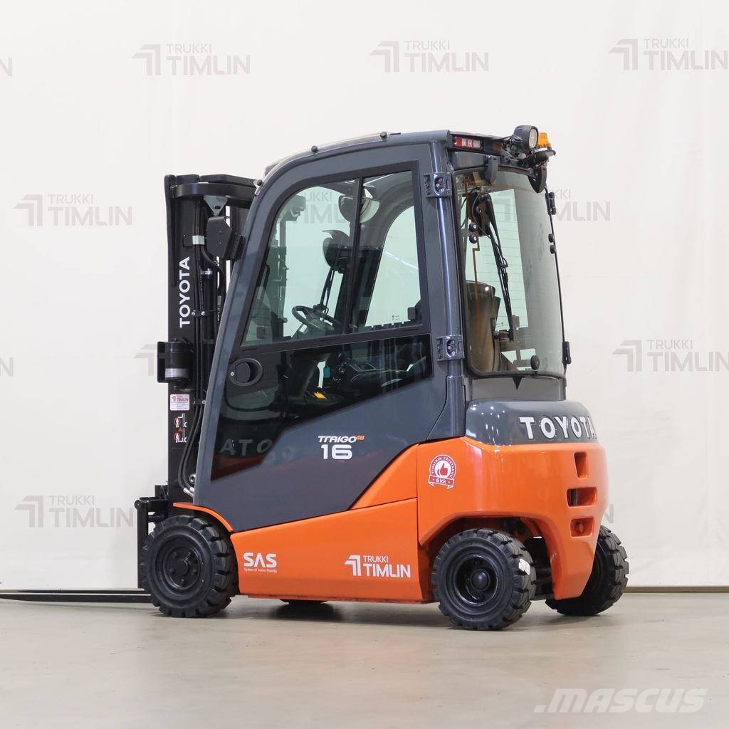 Toyota 8FBMK16T شاحنات ذات رافعات شوكية تعمل بالكهرباء