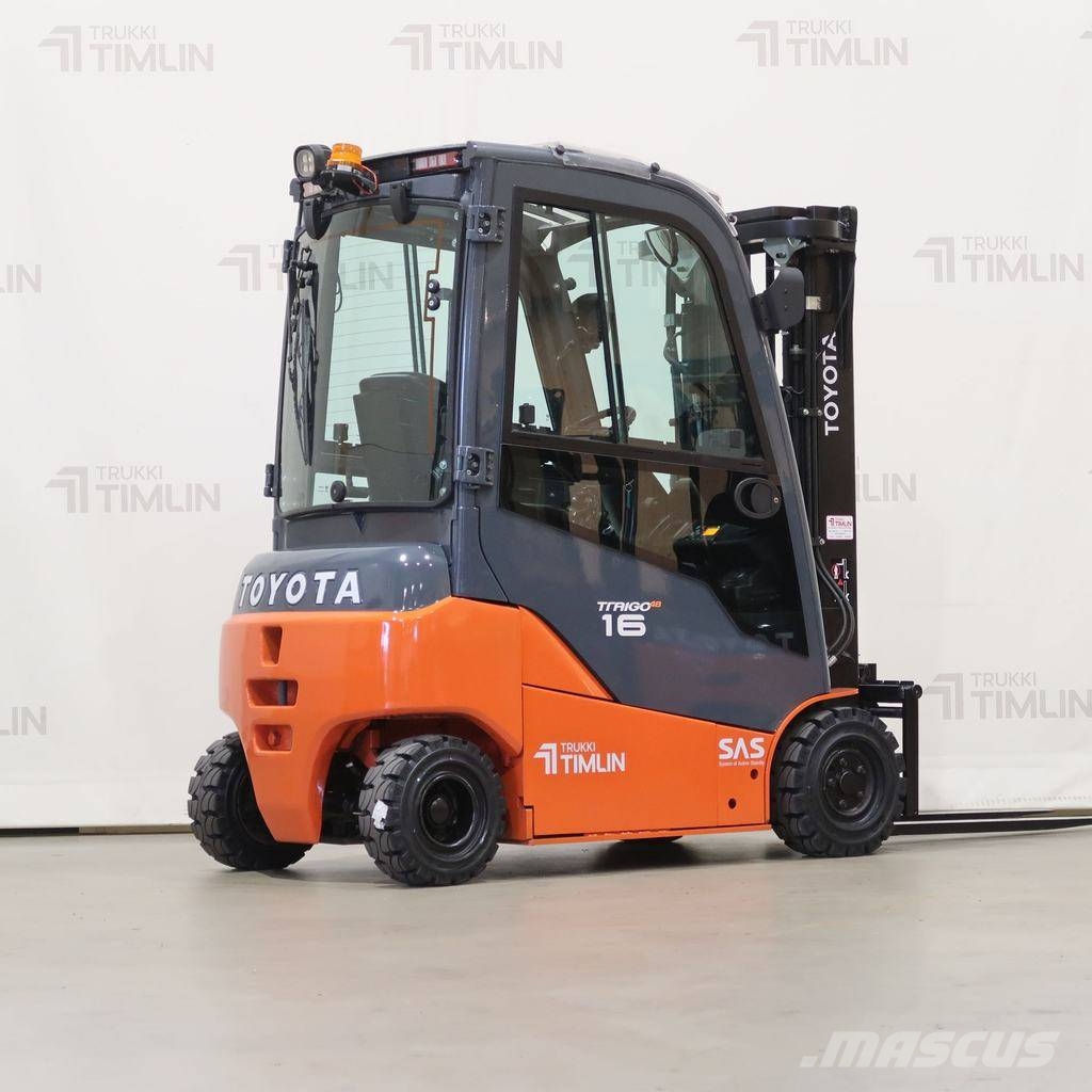Toyota 8FBMK16T شاحنات ذات رافعات شوكية تعمل بالكهرباء