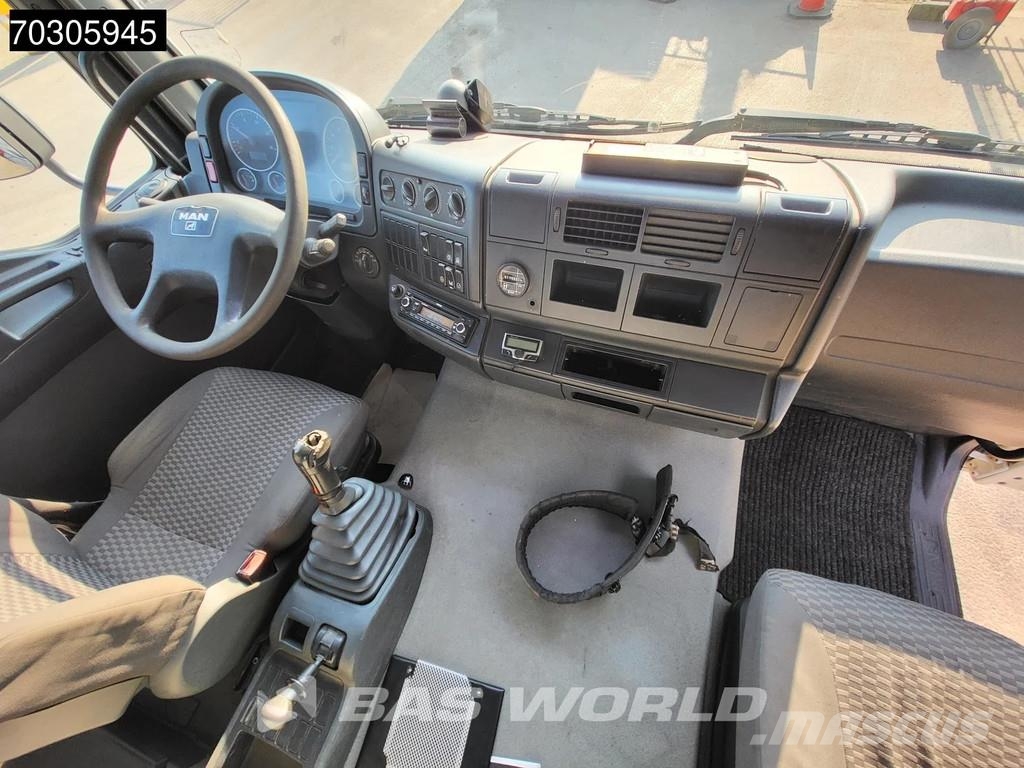 MAN TGA 33.350 TGA 6X6 Fassi F600 Crane Kran + Fly-Jib شاحنات مسطحة/مفصلية الجوانب