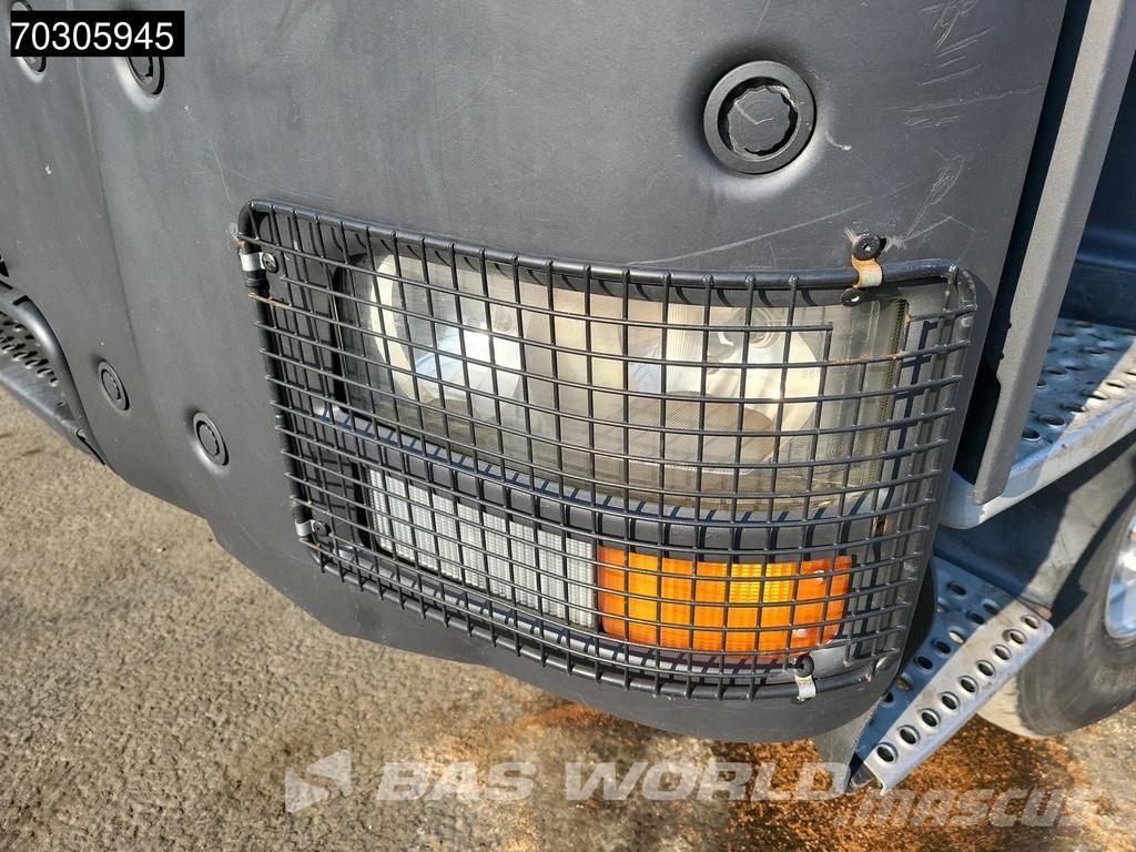 MAN TGA 33.350 TGA 6X6 Fassi F600 Crane Kran + Fly-Jib شاحنات مسطحة/مفصلية الجوانب