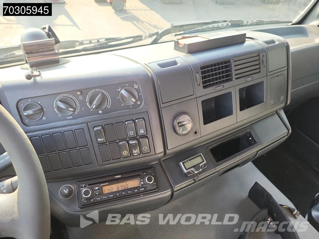 MAN TGA 33.350 TGA 6X6 Fassi F600 Crane Kran + Fly-Jib شاحنات مسطحة/مفصلية الجوانب