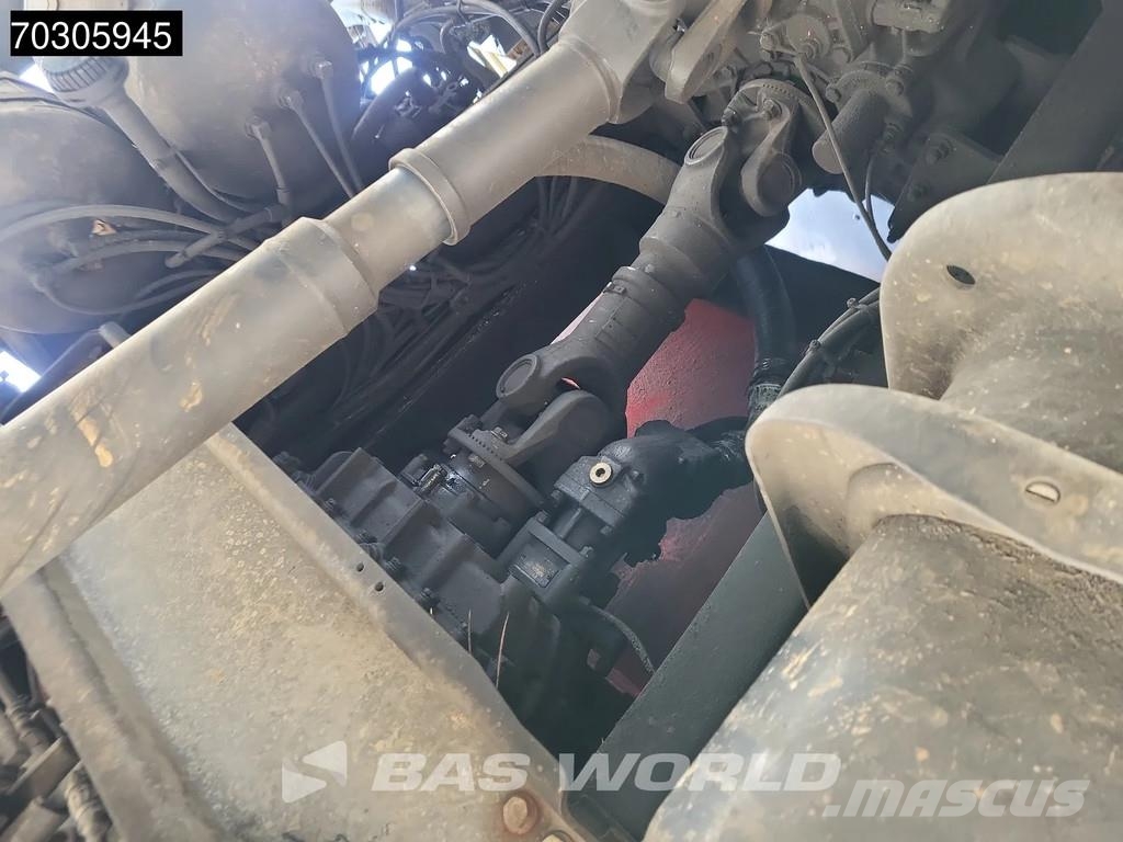 MAN TGA 33.350 TGA 6X6 Fassi F600 Crane Kran + Fly-Jib شاحنات مسطحة/مفصلية الجوانب