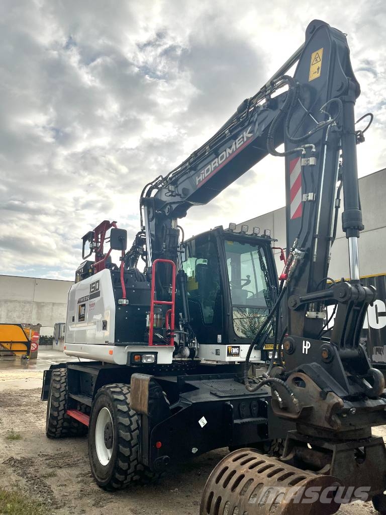 Hidromek HMK 150 WR-5 ホイール式油圧ショベル（パワーショベル・ユンボ・バックホー）