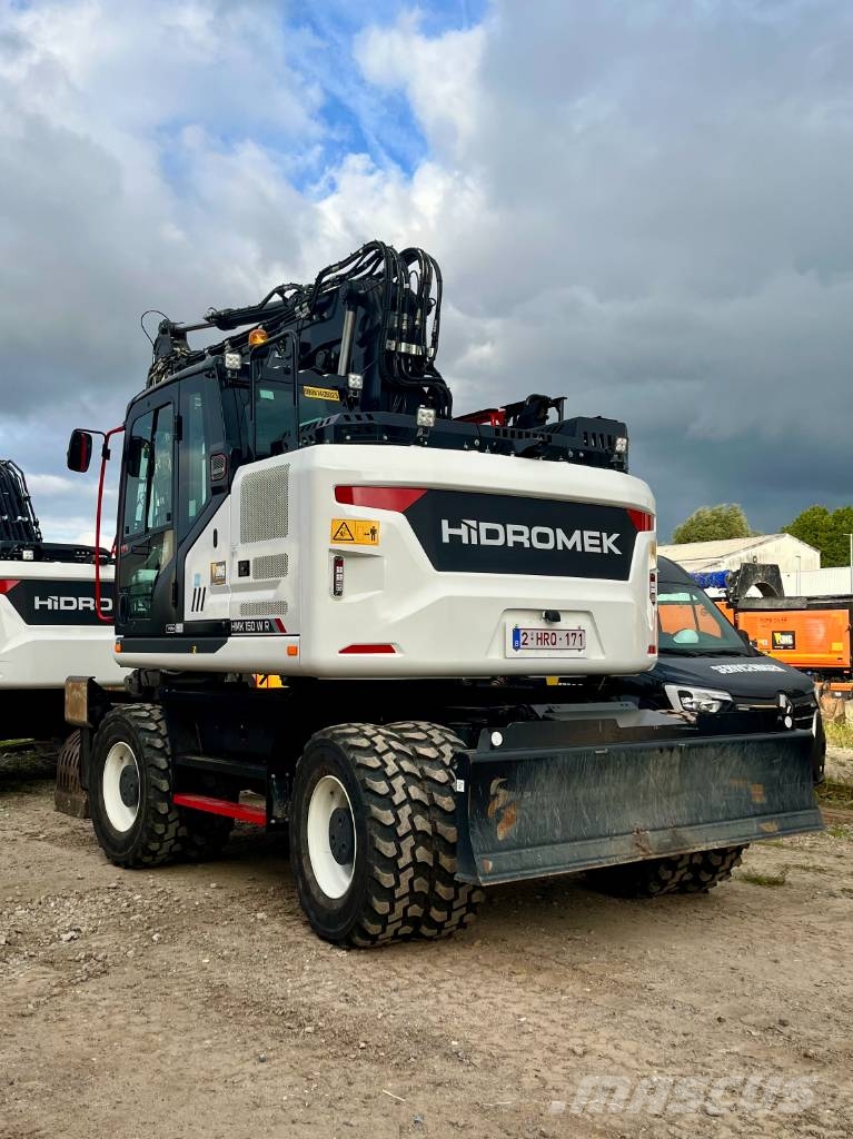 Hidromek HMK 150 WR-5 ホイール式油圧ショベル（パワーショベル・ユンボ・バックホー）