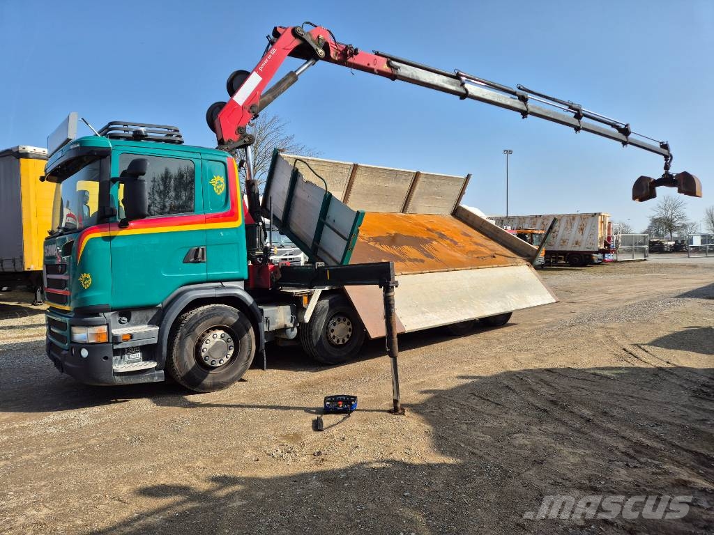 Scania G490 8x2/6 // HMF 2620 K-5 // Pendellad Kamioni sa kranom