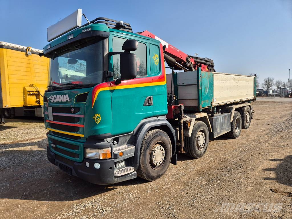 Scania G490 8x2/6 // HMF 2620 K-5 // Pendellad Kamioni sa kranom