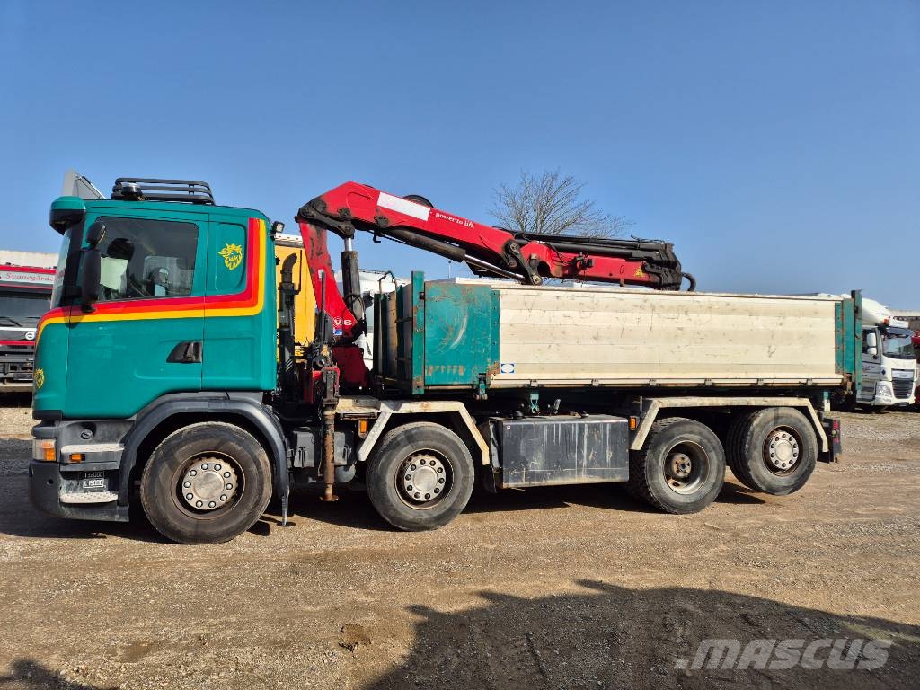 Scania G490 8x2/6 // HMF 2620 K-5 // Pendellad Kamioni sa kranom