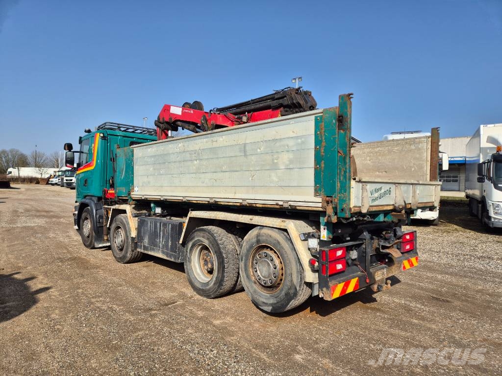 Scania G490 8x2/6 // HMF 2620 K-5 // Pendellad Kamioni sa kranom
