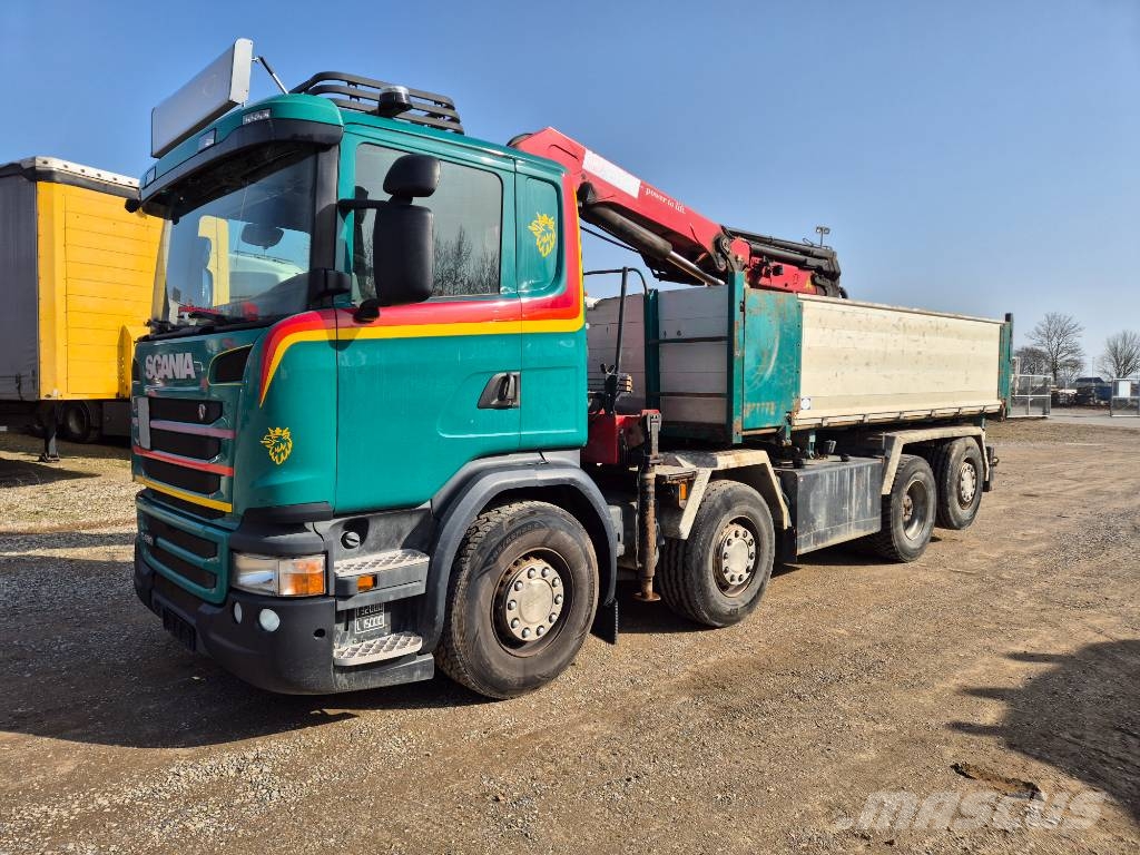 Scania G490 8x2/6 // HMF 2620 K-5 // Pendellad Kamioni sa kranom