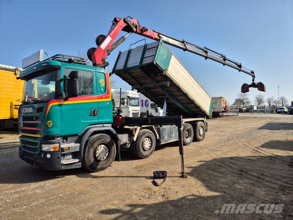 Scania G490 8x2/6 // HMF 2620 K-5 // Pendellad Kamioni sa kranom