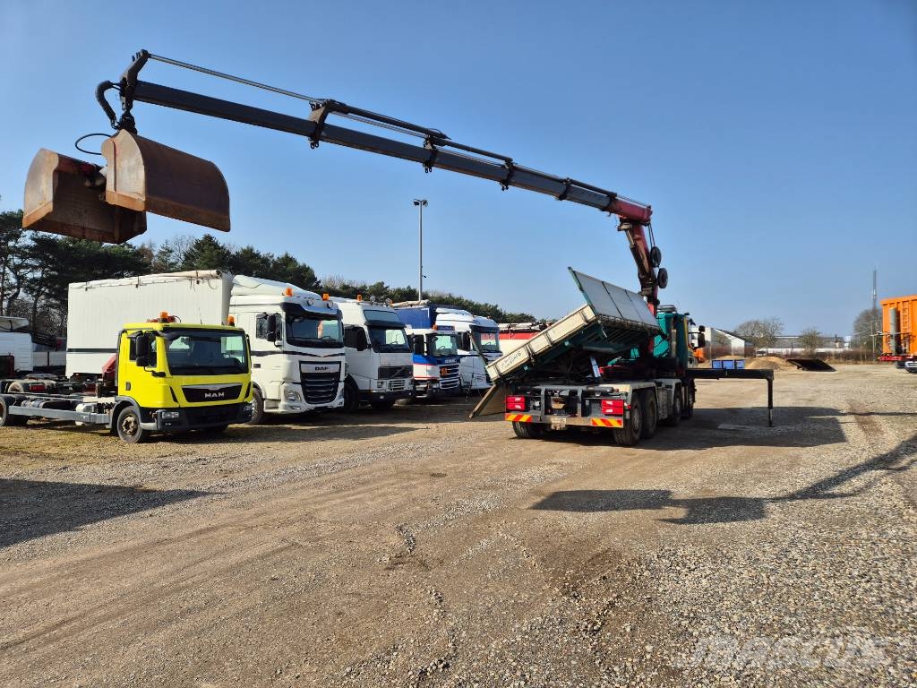 Scania G490 8x2/6 // HMF 2620 K-5 // Pendellad Kamioni sa kranom