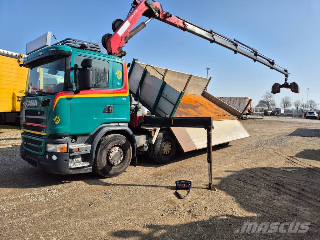 Scania G490 8x2/6 // HMF 2620 K-5 // Pendellad Kamioni sa kranom