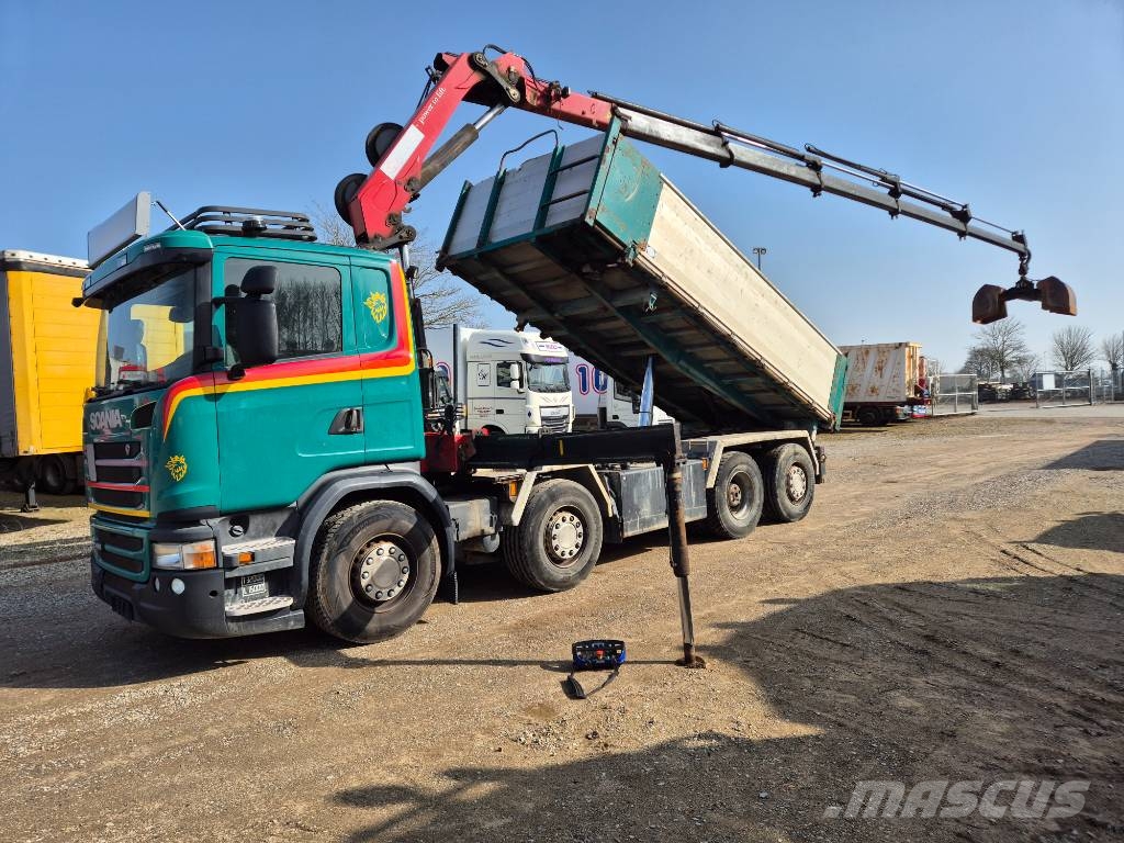 Scania G490 8x2/6 // HMF 2620 K-5 // Pendellad Kamioni sa kranom