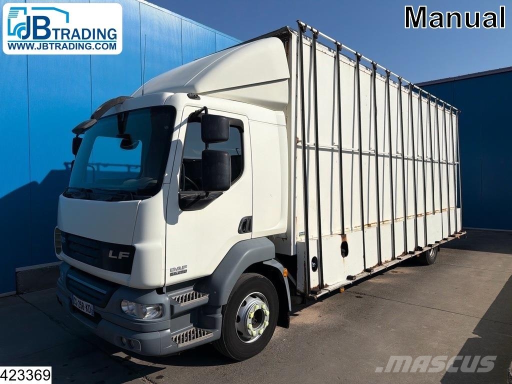 DAF LF 250 EURO 5, Manual, Anteo Camiones con caja de remolque