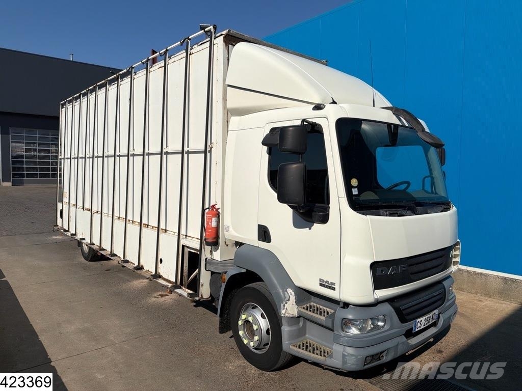 DAF LF 250 EURO 5, Manual, Anteo Camiones con caja de remolque