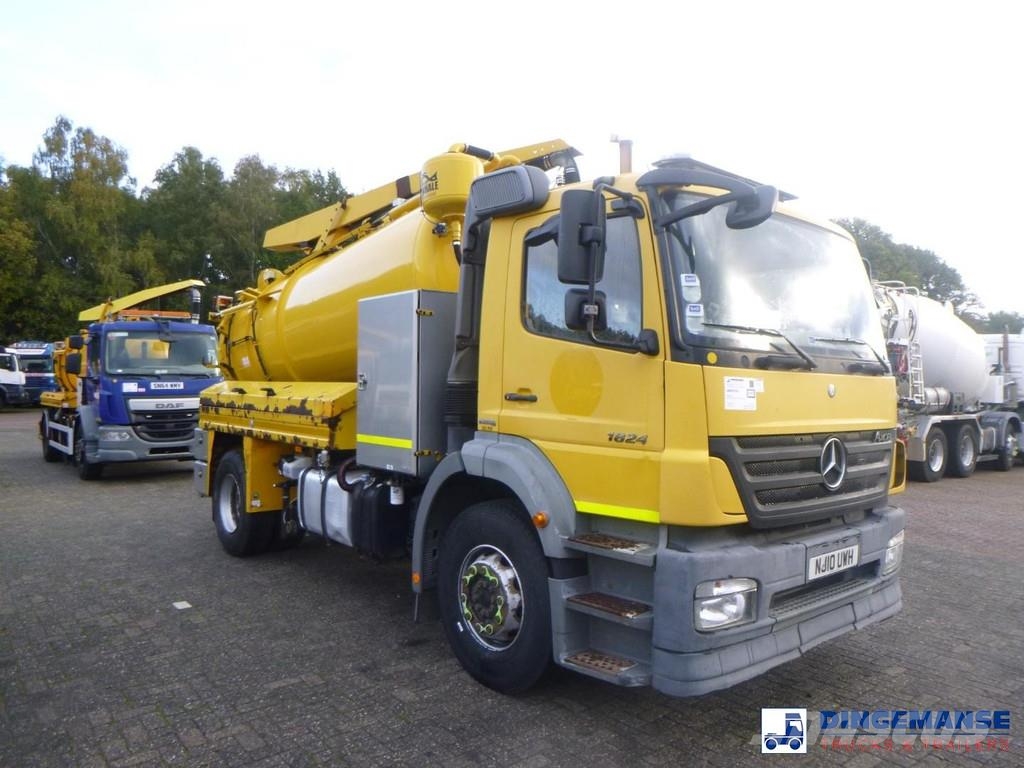 Mercedes-Benz Axor 1824 4x2 vacuum tank 8.1 m3 Paine-/imuautot