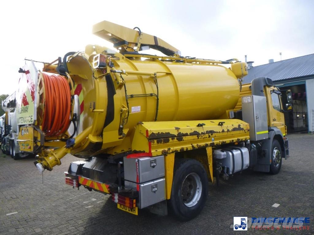 Mercedes-Benz Axor 1824 4x2 vacuum tank 8.1 m3 Paine-/imuautot