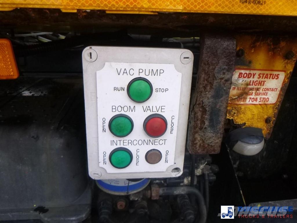 Mercedes-Benz Axor 1824 4x2 vacuum tank 8.1 m3 Paine-/imuautot