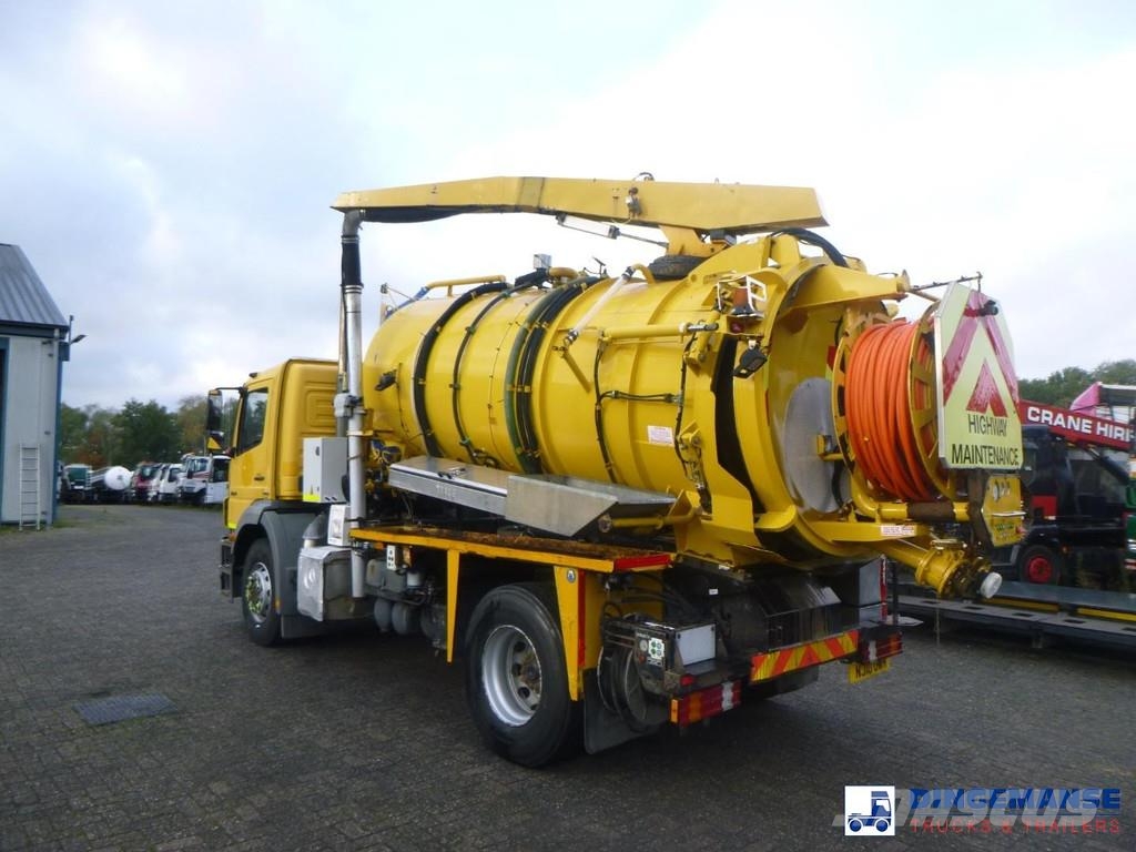 Mercedes-Benz Axor 1824 4x2 vacuum tank 8.1 m3 Paine-/imuautot