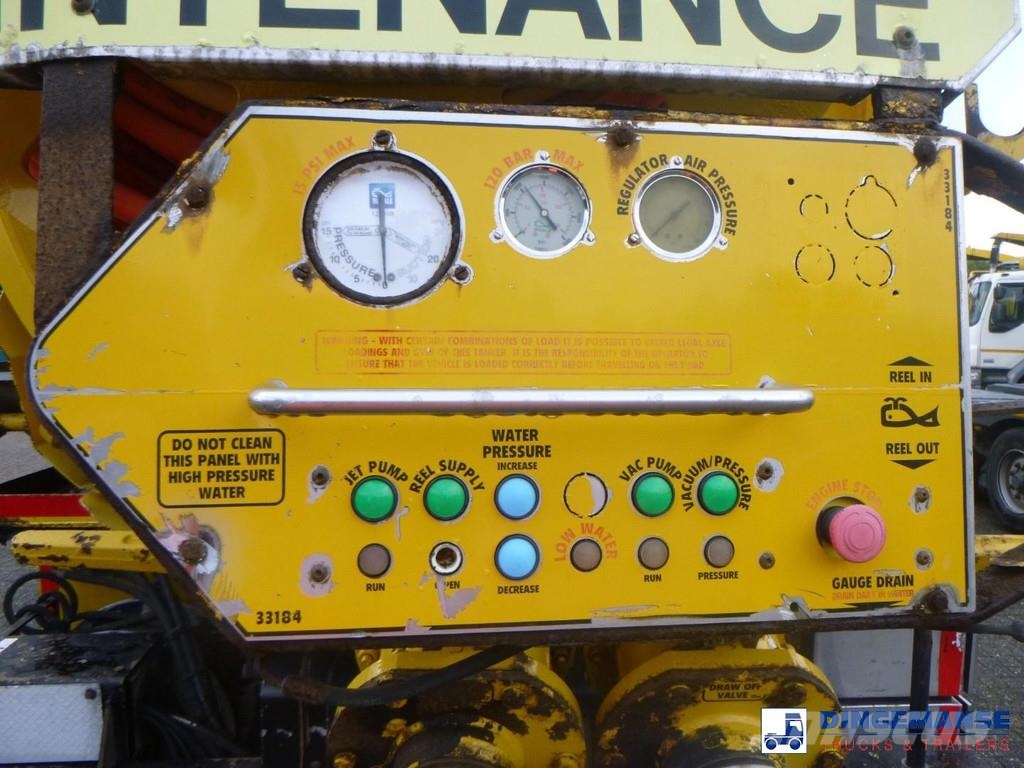 Mercedes-Benz Axor 1824 4x2 vacuum tank 8.1 m3 Paine-/imuautot