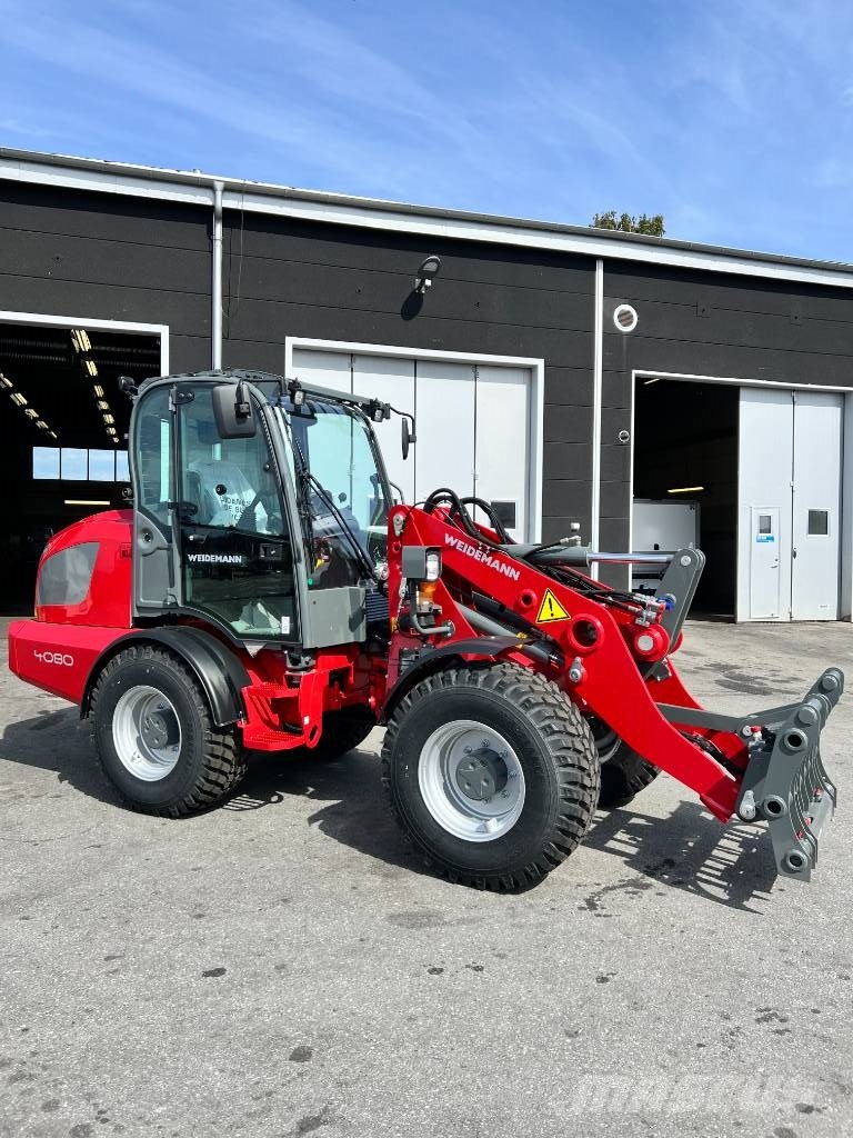 Weidemann 4080 Naudoti ratiniai krautuvai
