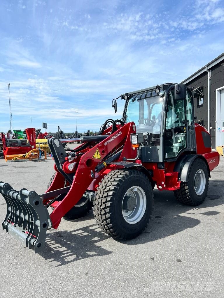 Weidemann 4080 Naudoti ratiniai krautuvai