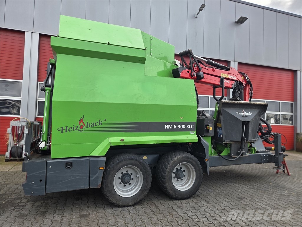 Heizohack HM 6-300 KLC 13 chipper combi Haketuskoneet