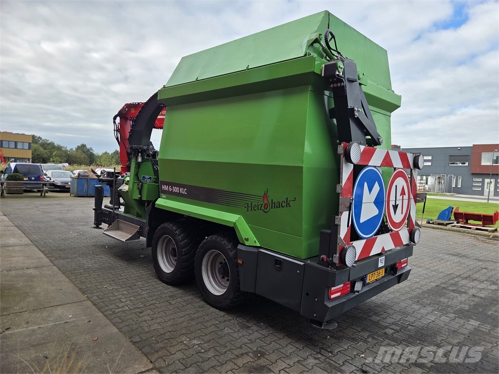 Heizohack HM 6-300 KLC 13 chipper combi Haketuskoneet