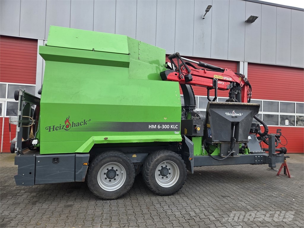 Heizohack HM 6-300 KLC 13 chipper combi Haketuskoneet