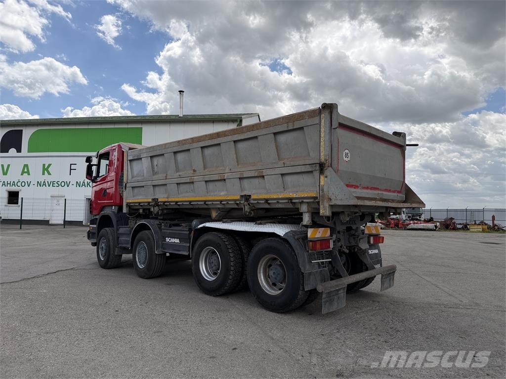 Scania Iný model VIN 587 عربات نقل قلابة للمواقع