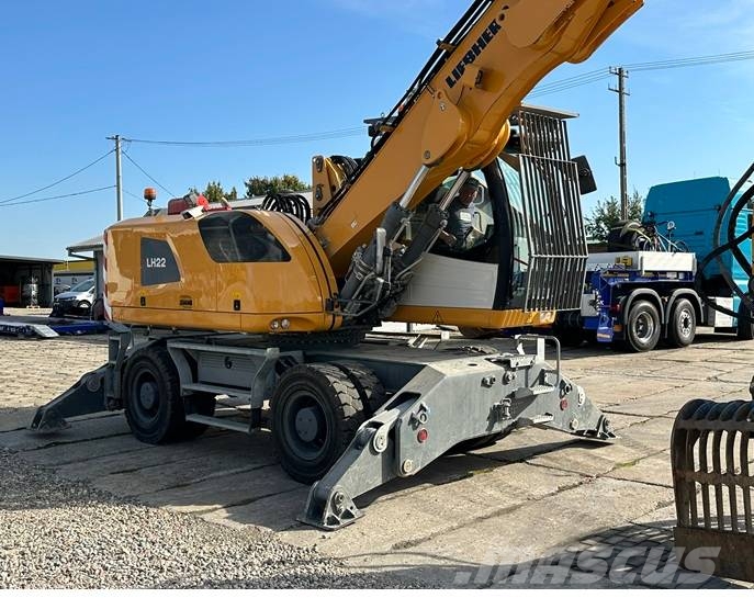 Liebherr LH22M LITRONIC Перевантажувачі металобрухту/промислові навантажувачі