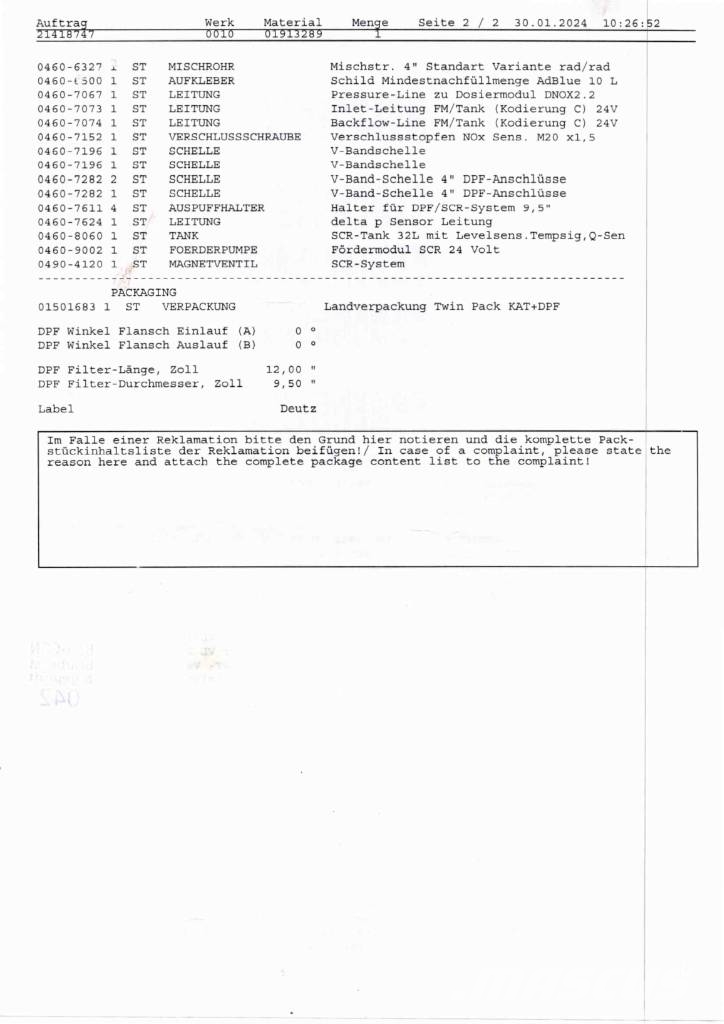 Deutz NEW TCD 6.1 L06 STAGE V (VOLVO D6J) Motores