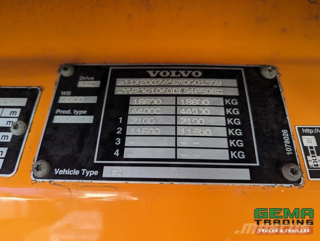 Volvo FH420 FH420 4x2 Globetrotter Euro5 - XLOW Tracteur routier