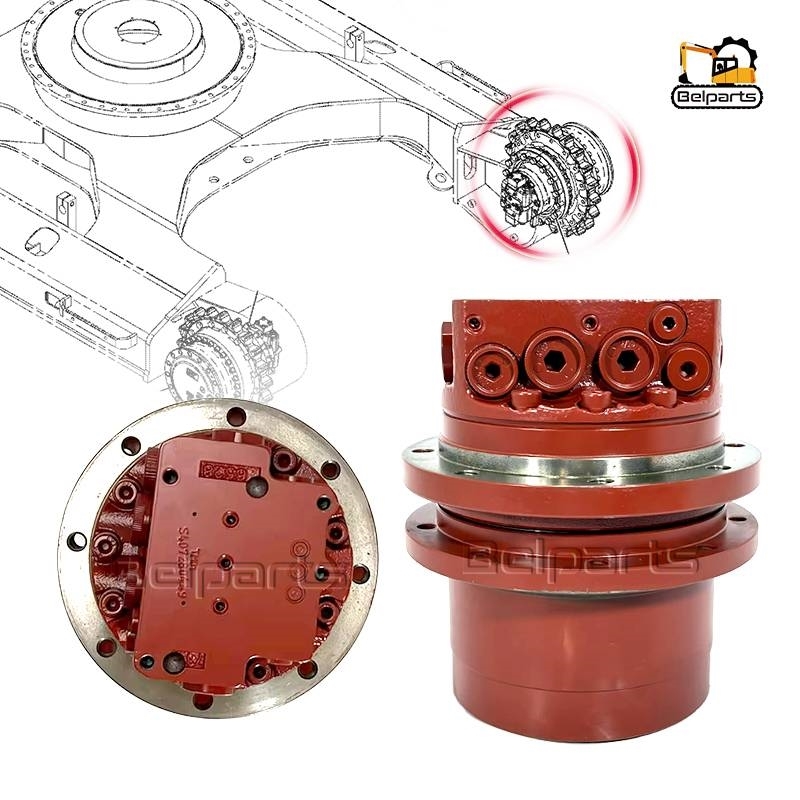 Kubota U15-3 KX41-2 KX41-2V KX36-3 K008 Final Drive Girkasse