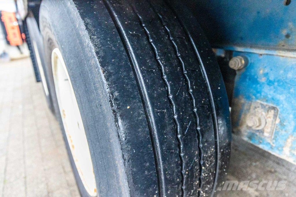 Krone SD P27-ALU BORDEN/RIDEAUX/LADEBOARD نصف مقطورات بباب جانبي