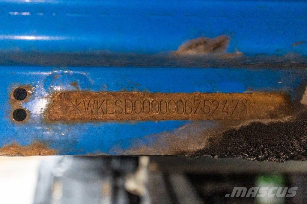 Krone SD P27-ALU BORDEN/RIDEAUX/LADEBOARD نصف مقطورات بباب جانبي