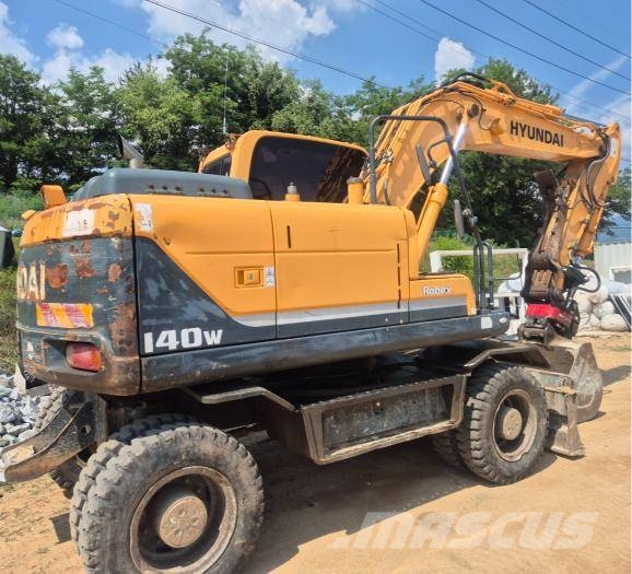 Hyundai Robex 140 W-9 Wheeled excavators