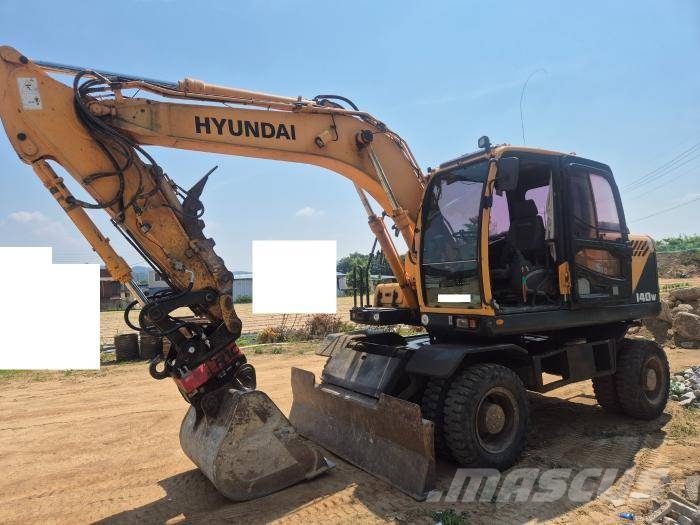 Hyundai Robex 140 W-9 Wheeled excavators