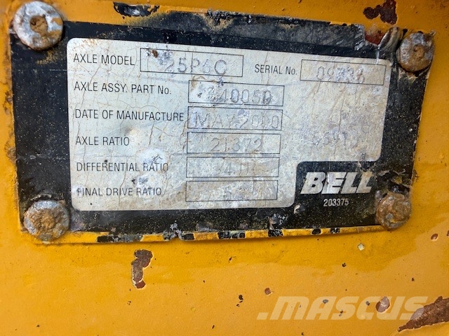 Bell B40 C USED CENTRAL AXLES Ašys