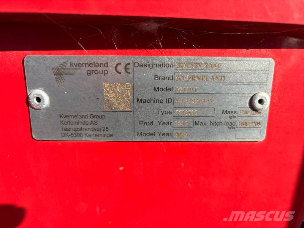 Kverneland 97150C مكابس وميبسات التبن