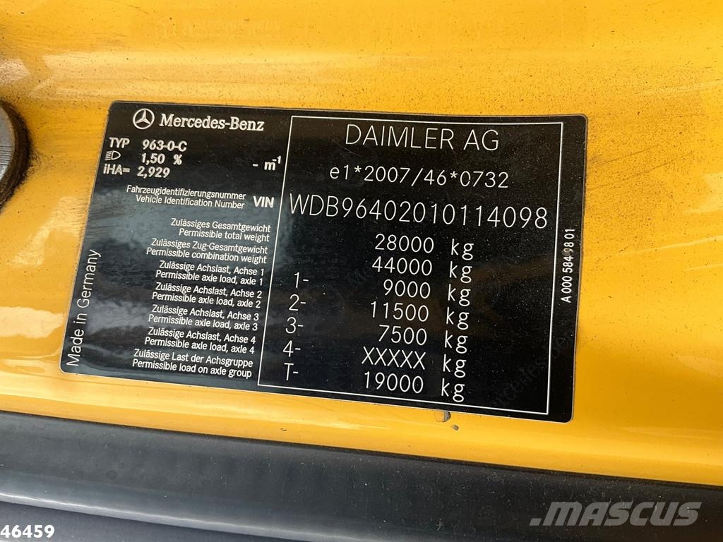 Mercedes-Benz Arocs 2851 Euro 6 Palfinger 22 Tonmeter laadkraan Kranen voor alle terreinen