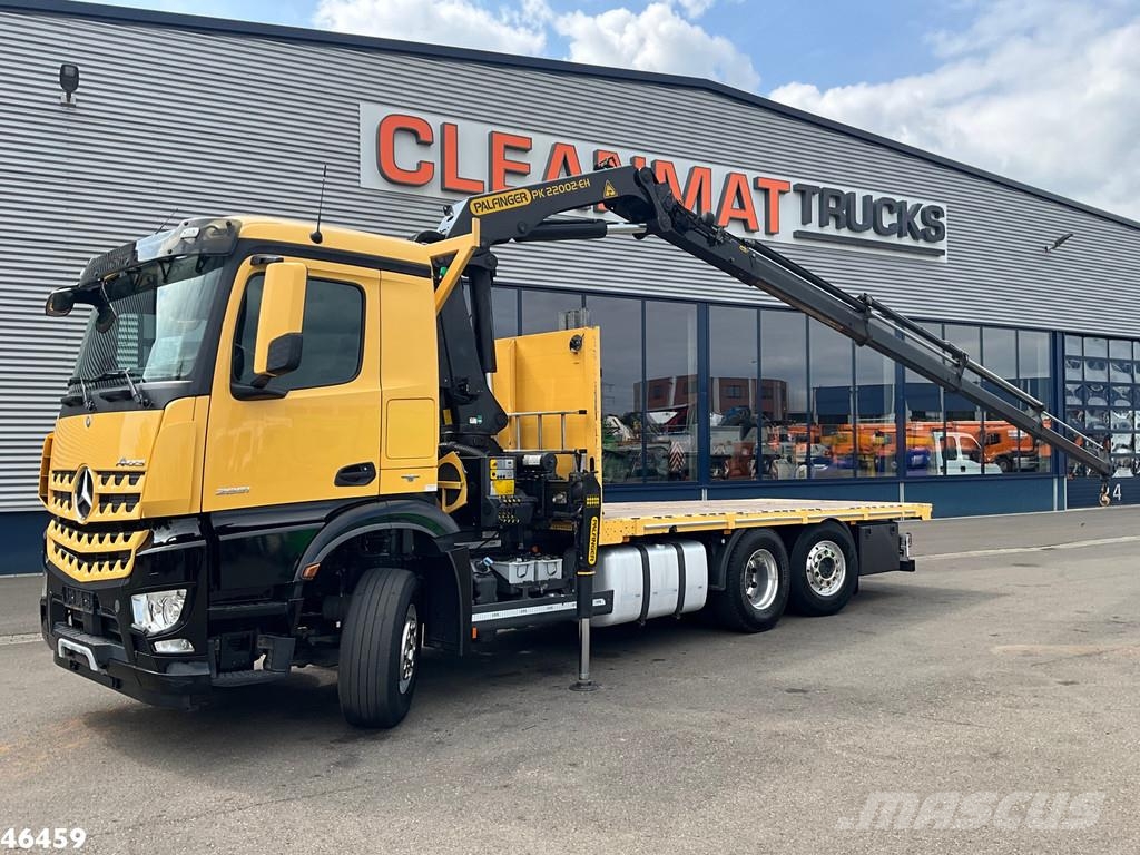 Mercedes-Benz Arocs 2851 Euro 6 Palfinger 22 Tonmeter laadkraan Kranen voor alle terreinen