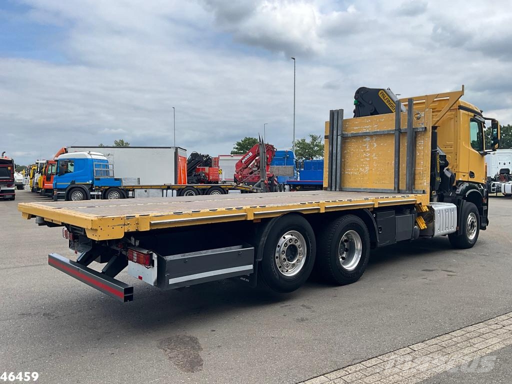 Mercedes-Benz Arocs 2851 Euro 6 Palfinger 22 Tonmeter laadkraan Kranen voor alle terreinen