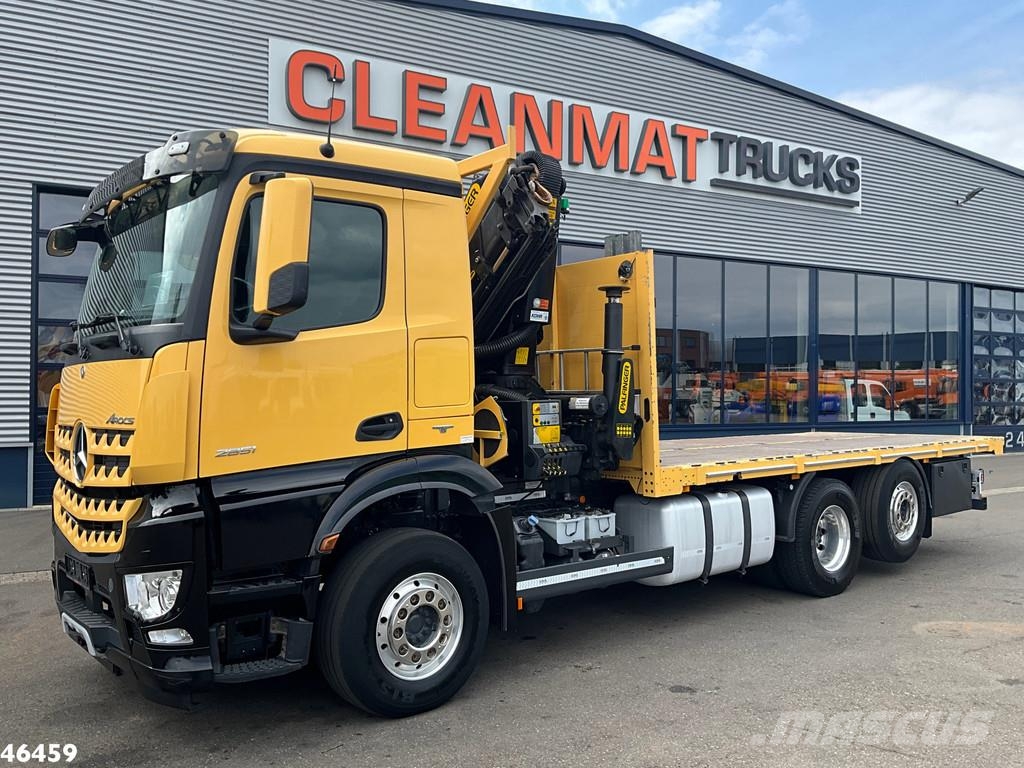 Mercedes-Benz Arocs 2851 Euro 6 Palfinger 22 Tonmeter laadkraan Kranen voor alle terreinen