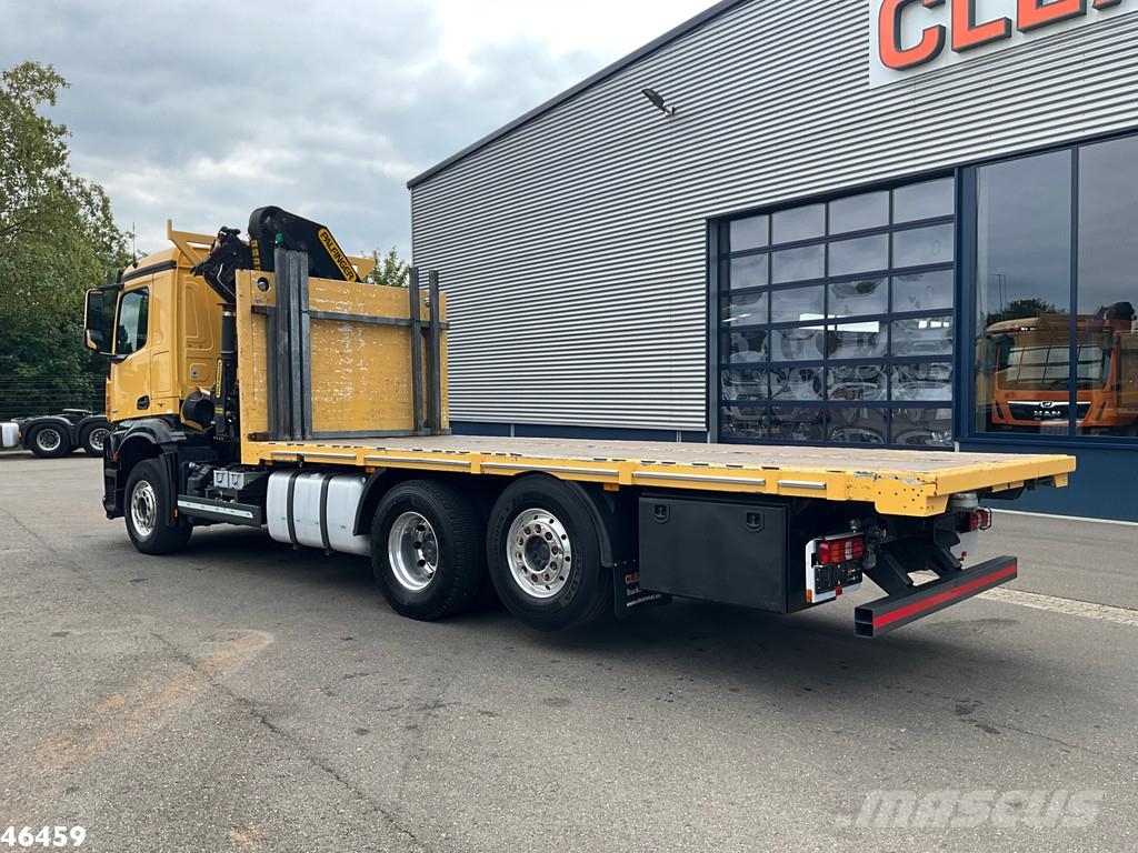 Mercedes-Benz Arocs 2851 Euro 6 Palfinger 22 Tonmeter laadkraan Kranen voor alle terreinen
